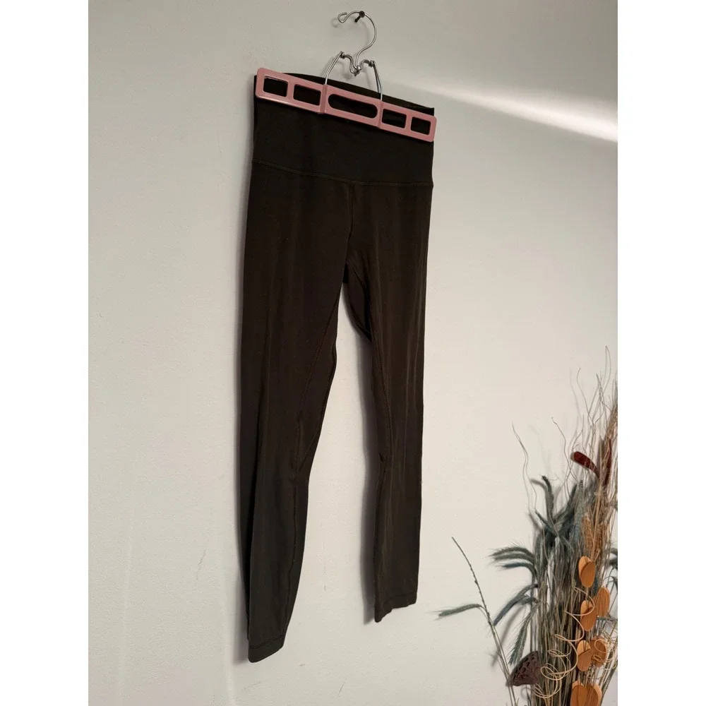 Lululemon Align High-Rise Pant 25 black Nulu Yoga Leggings Size 4